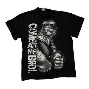 Y2k black + white pop eye the sailor tee